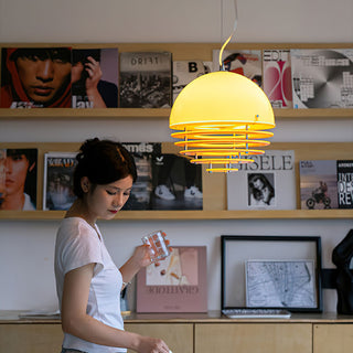 Sunset Modern Glass Pendant Light