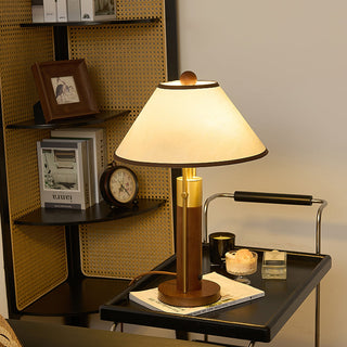 Elowen Classic Wood Table Lamp