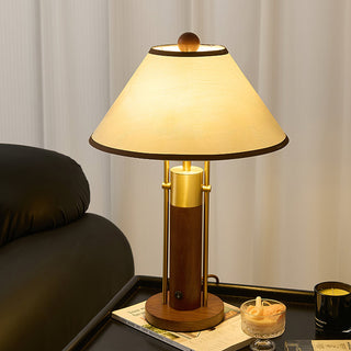Elowen Classic Wood Table Lamp