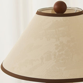 Elowen Classic Wood Table Lamp