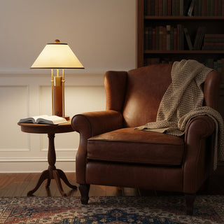 Elowen Classic Wood Table Lamp