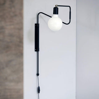 Swing Sculptural Brass Wall Light