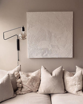 Swing Sculptural Brass Wall Light