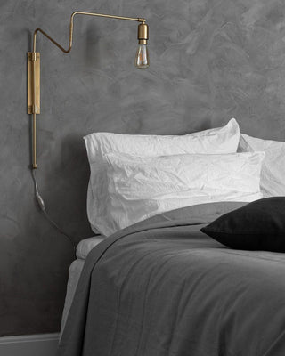 Swing Sculptural Brass Wall Light