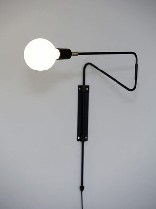 Swing Sculptural Brass Wall Light