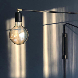 Swing Sculptural Brass Wall Light