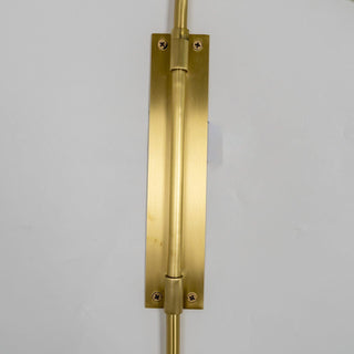 Swing Sculptural Brass Wall Light