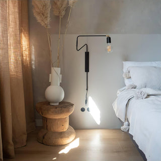 Swing Sculptural Brass Wall Light