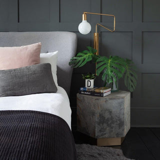 Swing Sculptural Brass Wall Light
