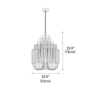 Swinton Luxury Metal Chandelier