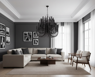 Swinton Luxury Metal Chandelier
