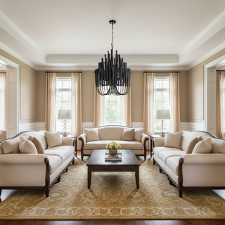 Swinton Luxury Metal Chandelier