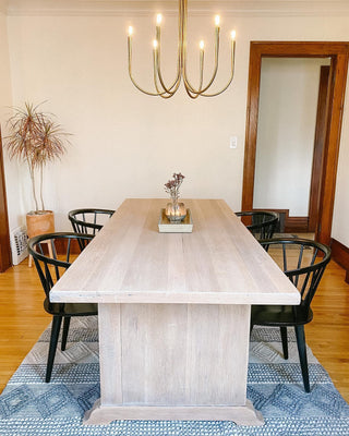 Swoop Arm Mid-Century Modern Metal Chandelier