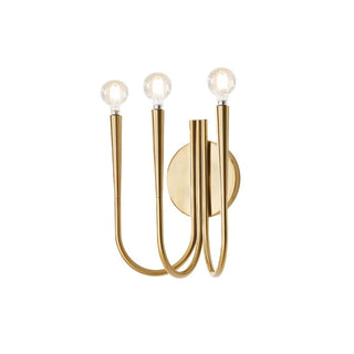 Swoop Contemporary Metal Arm Wall Light