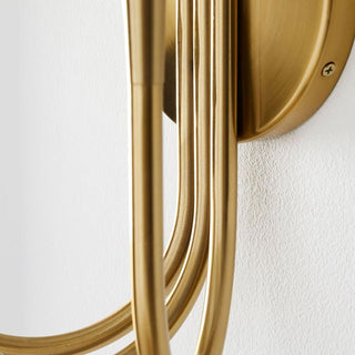 Swoop Contemporary Metal Arm Wall Light