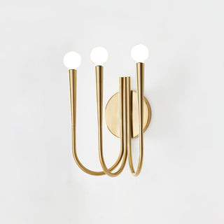 Swoop Contemporary Metal Arm Wall Light