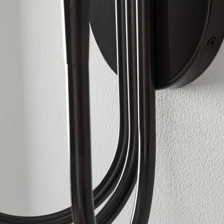 Swoop Contemporary Metal Arm Wall Light