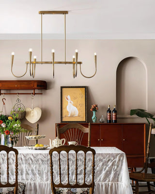 Symphony Industrial Brass Chandelier