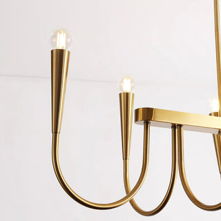 Symphony Industrial Brass Chandelier