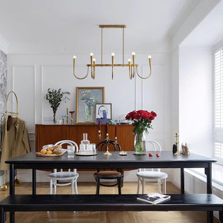Symphony Industrial Brass Chandelier