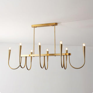 Symphony Industrial Brass Chandelier