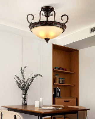 Thalassa Vintage Iron Ceiling Light