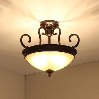 Thalassa Vintage Iron Ceiling Light