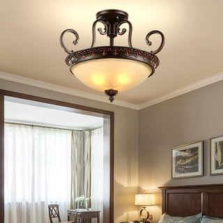 Thalassa Vintage Iron Ceiling Light