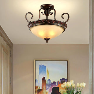 Thalassa Vintage Iron Ceiling Light