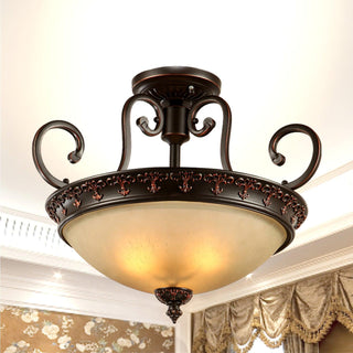 Thalassa Vintage Iron Ceiling Light