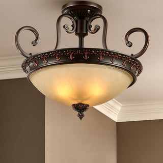 Thalassa Vintage Iron Ceiling Light