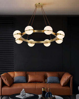 Tagliato Modern Brass Chandelier