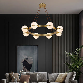 Tagliato Modern Brass Chandelier