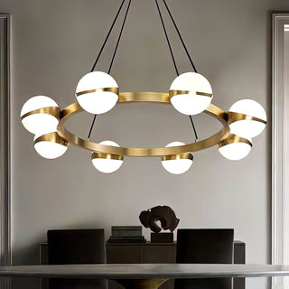 Tagliato Modern Brass Chandelier