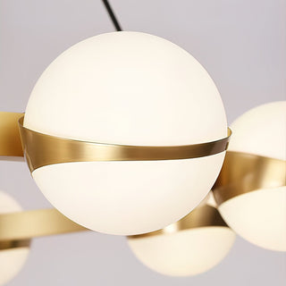 Tagliato Modern Brass Chandelier