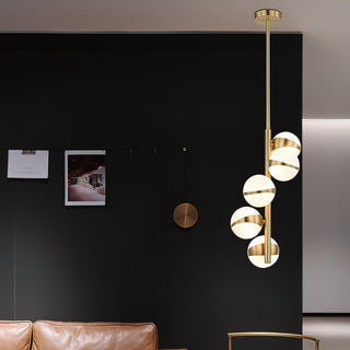 Tagliato Modern Brass Chandelier