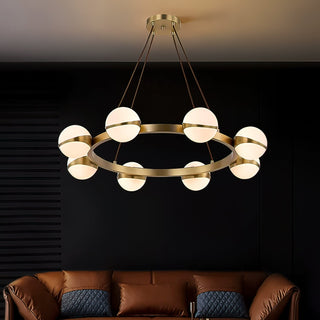 Tagliato Modern Brass Chandelier