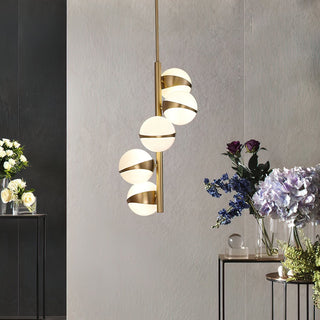 Tagliato Modern Brass Chandelier
