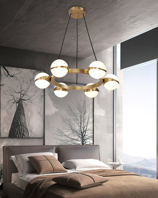 Tagliato Modern Brass Chandelier