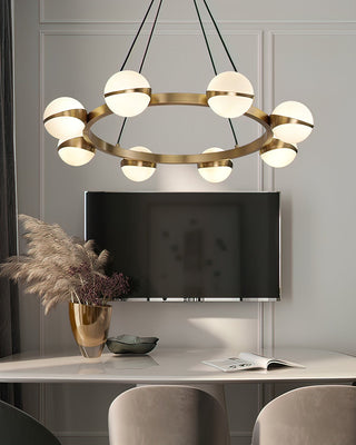 Tagliato Modern Brass Chandelier