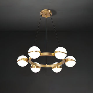 Tagliato Modern Brass Chandelier