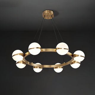 Tagliato Modern Brass Chandelier