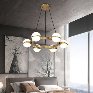Tagliato Modern Brass Chandelier