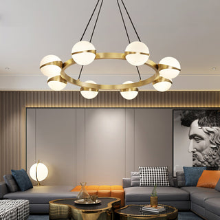 Tagliato Modern Brass Chandelier