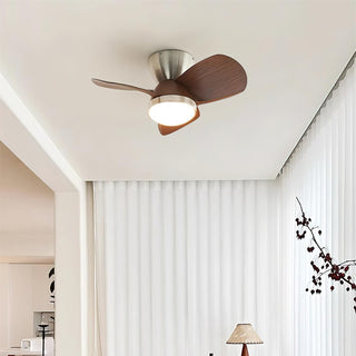 Eamon Modern Wood Ceiling Fan Light - Blowlighting
