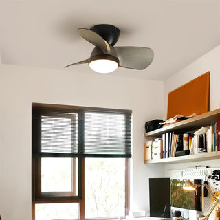 Eamon Modern Wood Ceiling Fan Light - Blowlighting