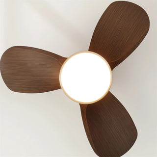 Eamon Modern Wood Ceiling Fan Light - Blowlighting