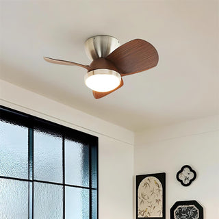 Eamon Modern Wood Ceiling Fan Light - Blowlighting