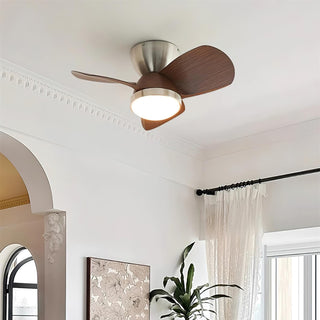 Eamon Modern Wood Ceiling Fan Light - Blowlighting
