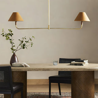 Symmetra Urban Brass Chandelier